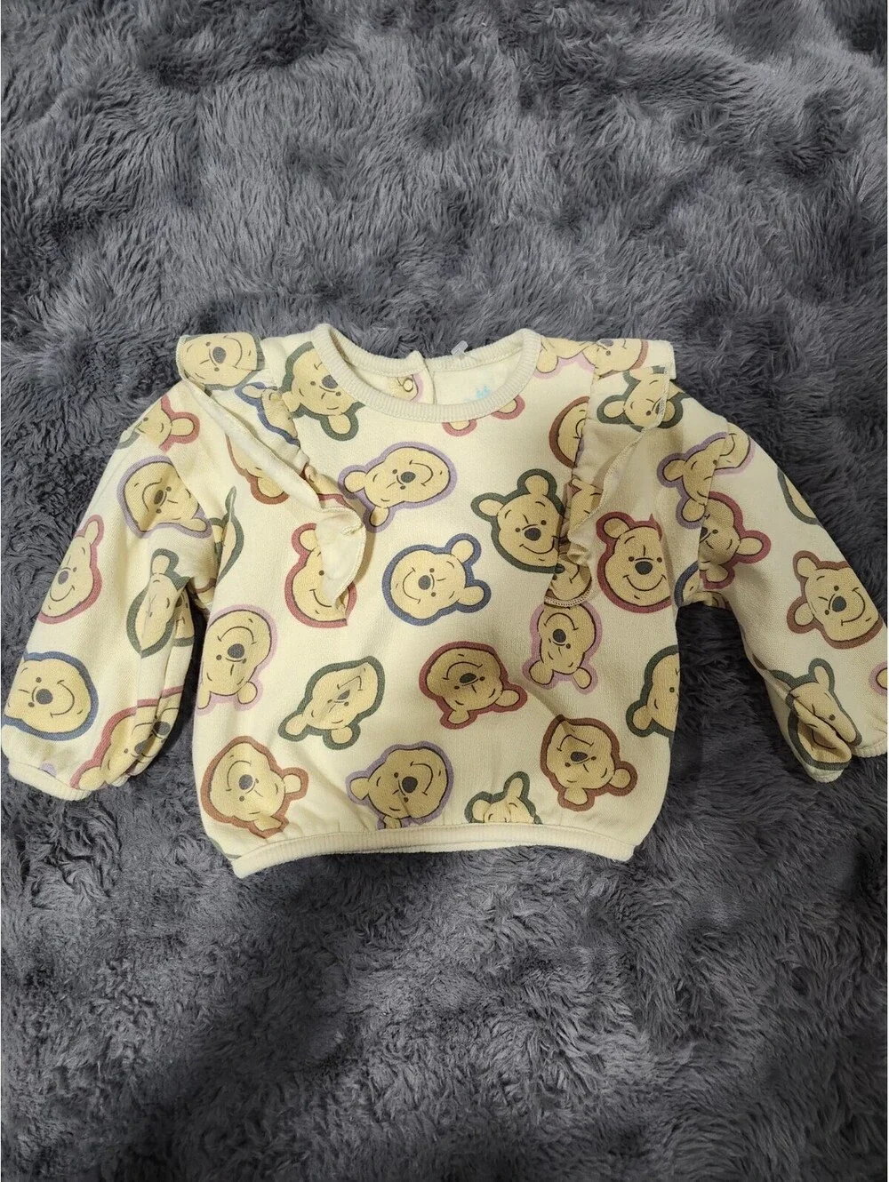 Disney Winnie The Pooh Sweatshirt Baby 6-9 Months